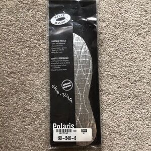 Steve Madden Silver Thermal Insoles